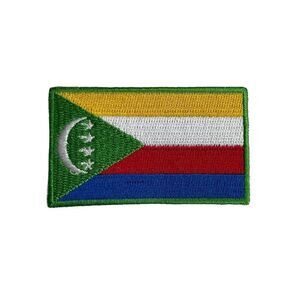 Comoros Flag Embroidered Patch